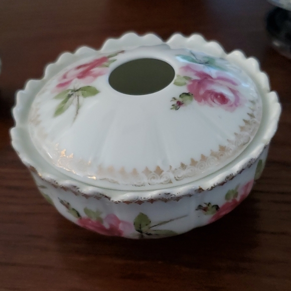 ANTIQUE VICTORIAN EDWARDIAN HAIR RECIVER - Picture 1 of 12